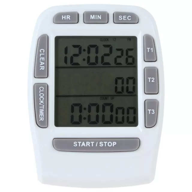 Triple Developing Clock / Timer - BRAND NEW (Ideal for Developer, Fixer and Stop