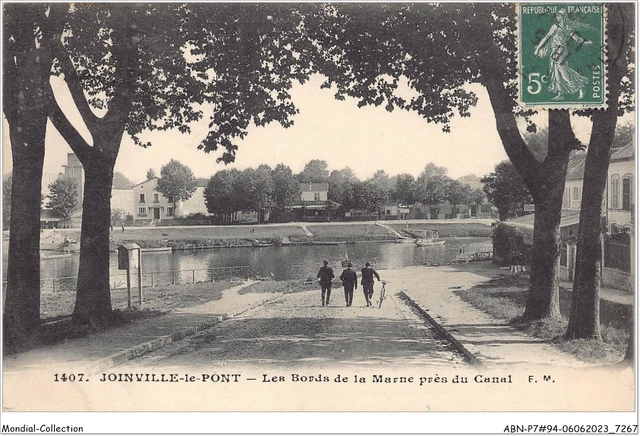 ABNP7-94-0562 - JOINVILLE-LE-PONT - les bords de la marne pres du canal