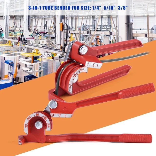 6mm/8mm/10mm Pipe Bending Tool Heavy Duty Tube Bender Tubing Bender Plier
