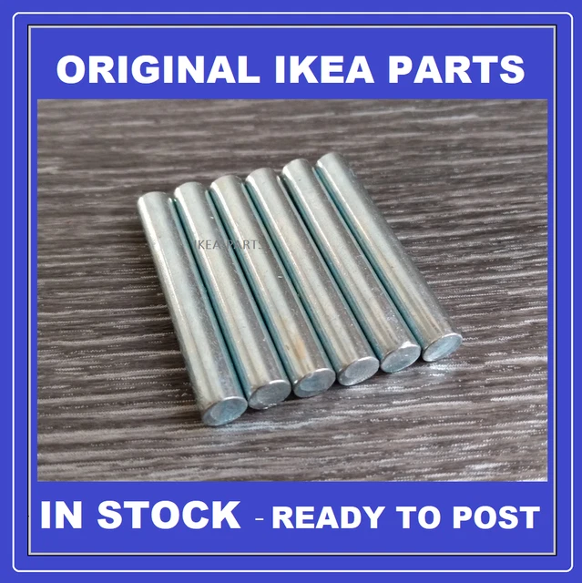 IKEA IVAR 101324 Supports Pins Bolts Pegs X6 Genuine Spare Replacement