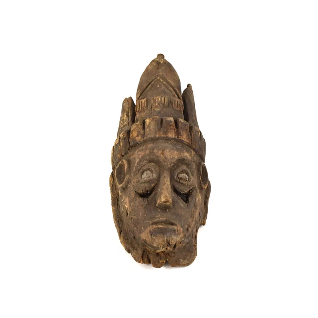 Yoruba Mask Wood Nigeria