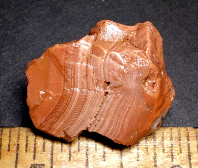 Lake Superior Agate 0.26 oz 'TINY TOP SHELF 4' Rough Minnesota Gem - upnorth