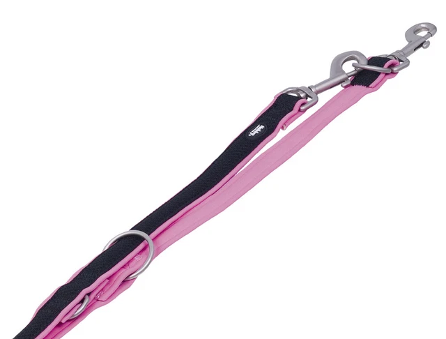 Nobby Führleine "Mesh Preno" Nylon Neopren Hundeleine verstellbar Gr. XS-S