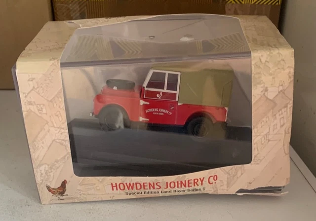 LAND ROVER SERIES 1 Special Edition Howdens Joinery Co Boxed £9.00 ...