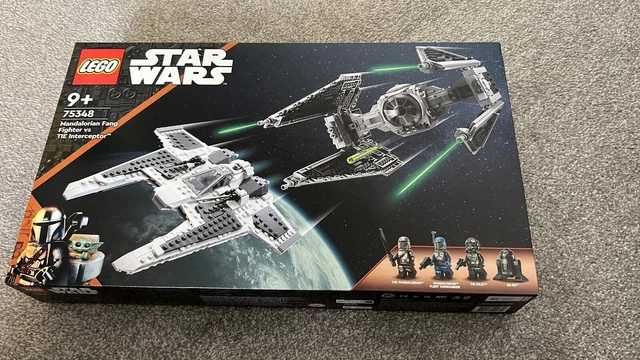 LEGO 75348 MANDALORIAN Fang Fighter vs TIE Interceptor - NO MINIFIGURES ...