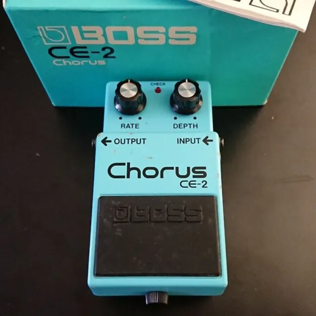 Boxed with Manual - 1980s - Japan - Boss CE-2 Chorus MIJ Made In