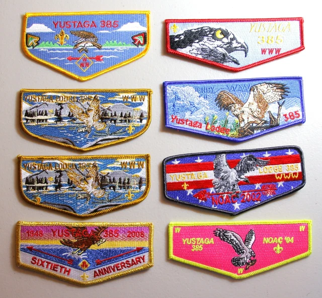 Yustaga Lodge 385 OA Flap Lot - Starter Collection - Gulf Coast Council