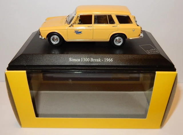 Uh Universal Hobbies Simca 1300 Break 1966 Postes Poste Ptt 1/43 In Luxe Box