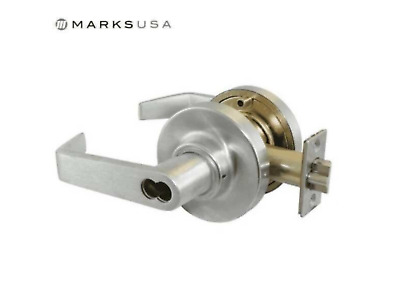 Marks USA Classroom Door Lever 2 3/4" Backset 6-Pin FSIC Schlage 175RS-26D-F19