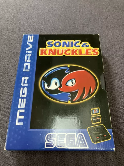 Sonic & Knuckles - Sega Mega Drive Game - CiB - Excellent Condition