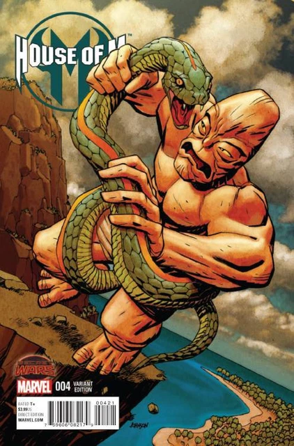 House of M #4 Johnson Kirby Monster Variant Marvel Comics Unread New