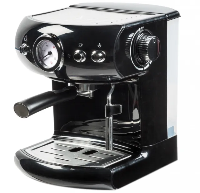 Siebträger Espressomaschine Kaffeemaschine Acopino Palermo mit Dampfdüse B-Ware