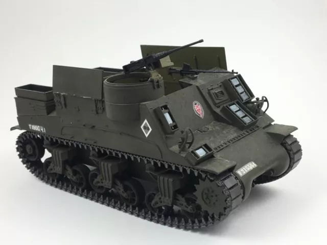 Built 1/35 Scale Tank Kangaroo Italeri, WW2 USA Tank, Armor