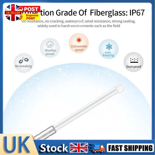 5dBi 858-878MHz for Helium Hotspot Miner Antenna+Magnet Base (55cm White) Hot