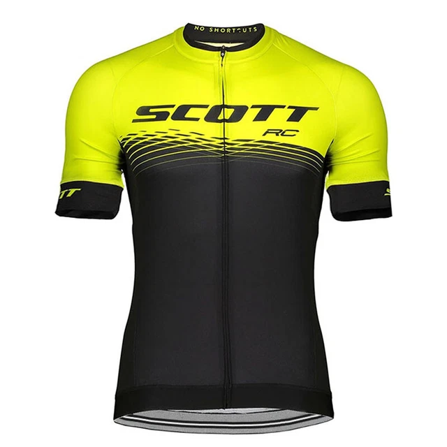 CYCLING JERSEY SHORT Sleeve Jacket MTB Bike Shirt Road Ride Scott