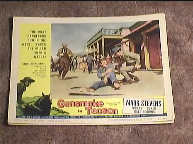 Gunsmoke In Tucson 1958 Lobby Card #4 Western