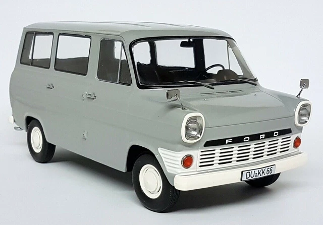 1/18 Ford Transit Kombi/Bus rot 1965-1970 POMPIERI 1/18 Ford Transit Kombi/Bus rot 1965-1970 POMPIERI