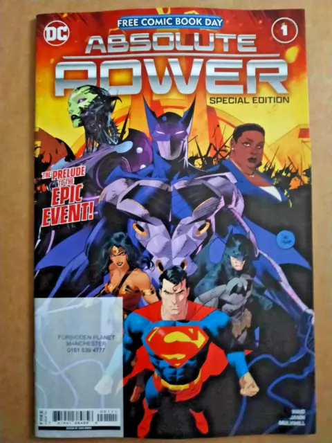 DC COMICS FREE COMIC BOOK DAY FCBD 2024 Absolute Power Special Edition NEW NM