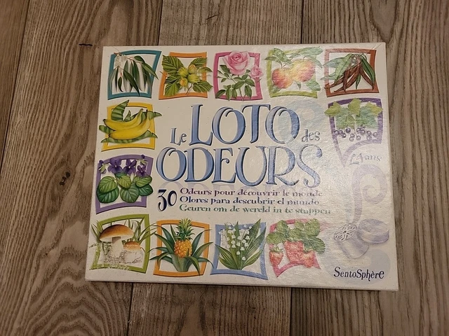 Sentosphère – Le Loto Des Odeurs – 30 Diffuseurs D’odeurs – Jeu Sensoriel 4-99 Ans – Fabriqué En France