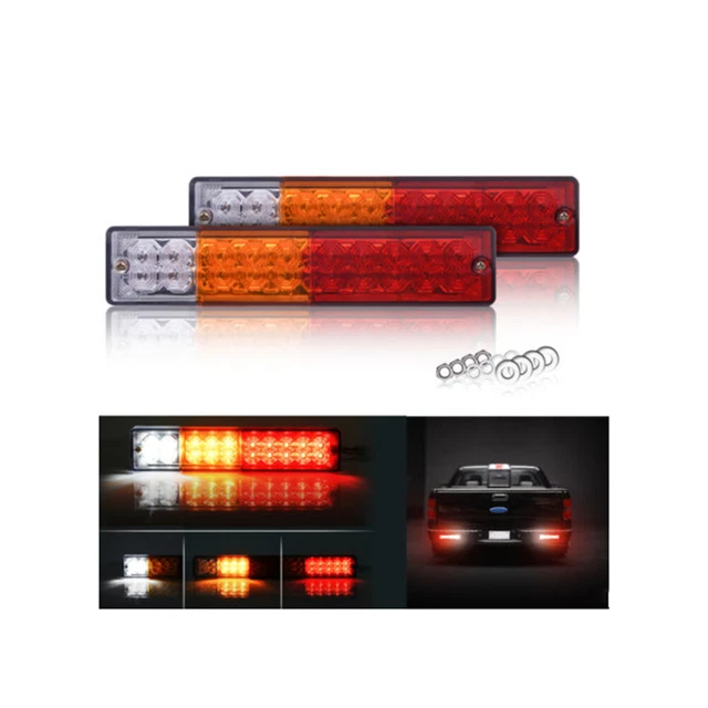 1 paire HL-F-081 feu arrière de remorque 10-30 V LED feux de remorque Signal
