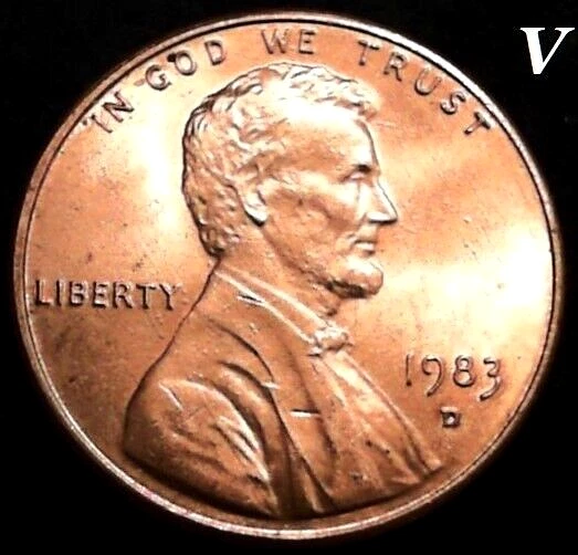 1983-D Lincoln Memorial Cent DDO/DDR RB AU