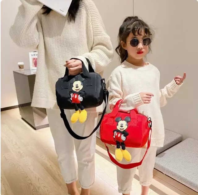 Cartoon Mickey Mouse Crossbody Bags for Women Disney Anime Pattern Minnie Mouse 3