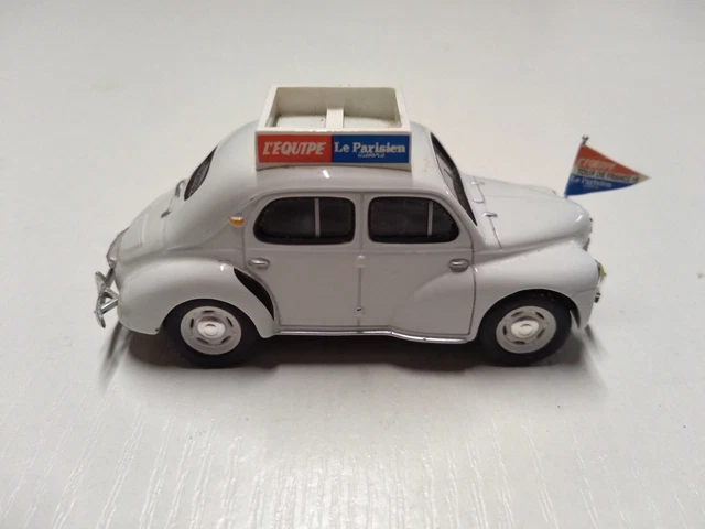 Modèle Résine Provence Moulage 1/43, Renault 4CV Tour De France, N001