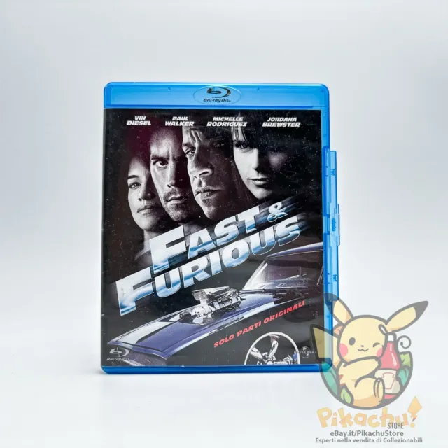 Fast And Furious - Solo Parti Originali 🇮🇹 ITALIANO Completo 🔥 Blu-Ray + DVD