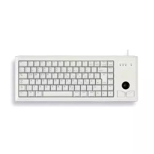 CHERRY G84-4400 Compact Clavier Câblé Ps/2 Avec Trackball Optique Intégré Plus