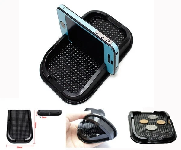Non Slip Car Dashboard Anti Slip Grip Phone Holder Pad Mat GPS SatNav Coins Keys