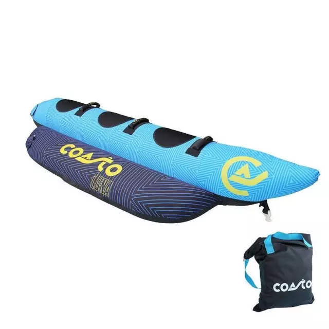 Coasto Luna 3 Personnes Fun-Tubes Tractable Banane Tube Sport Aquatique