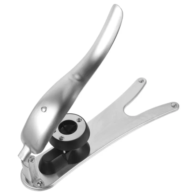 Aprinoci in acciaio inox dado in metallo opener schiaccianoci clip (argento)