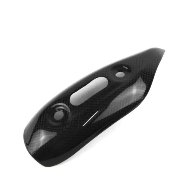 Ducati Monster 696 796 1100 Evo Carbon Auspuff Hitzeschutz Hitzeschild Unter