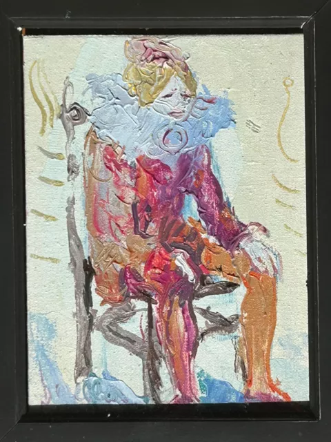 ALDO DORELLA - Olio su cartone telato  20x15 cm