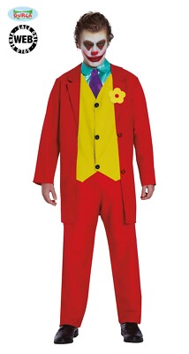 Guirca COSTUME JOKER MR SMILE CARNEVALE BAMBINO VESTITO GUIRCA RAGAZZO JOKER BATMAN 