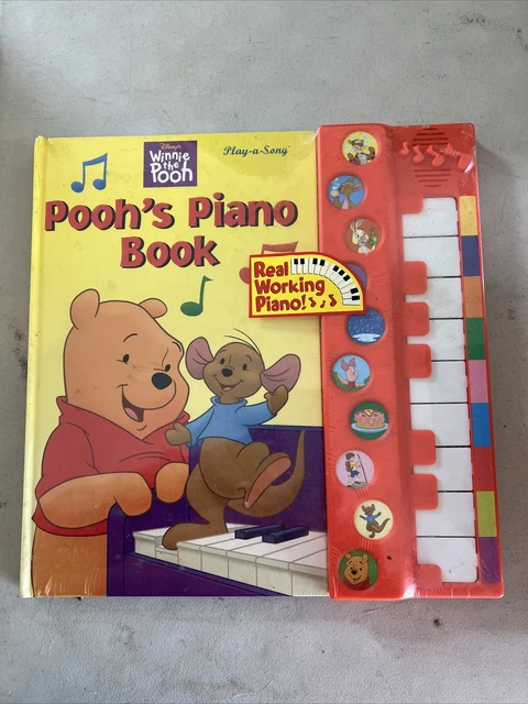 POOH'S PIANO BOOK (Disney's Winnie the Pooh) Play A song - Hard Cover