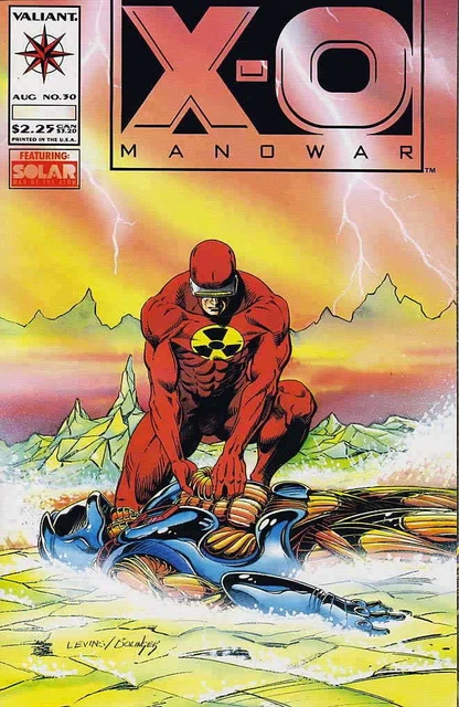 X-O Manowar #30 VF/NM; Valiant | Solar Man of the Atom - we combine shipping