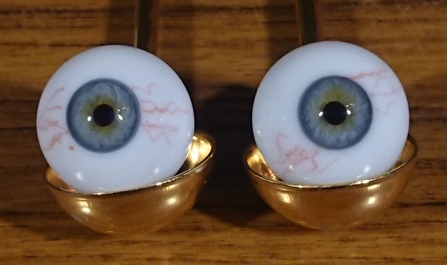 Paires d'yeux verre anciens animaux peluches ours - Collection