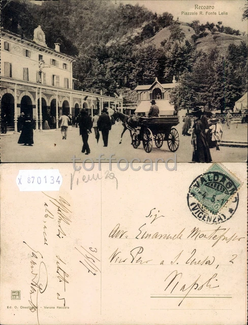 Vicenza Provincia-Recoaro Terme-Regia Fonte Lelia-B87-134