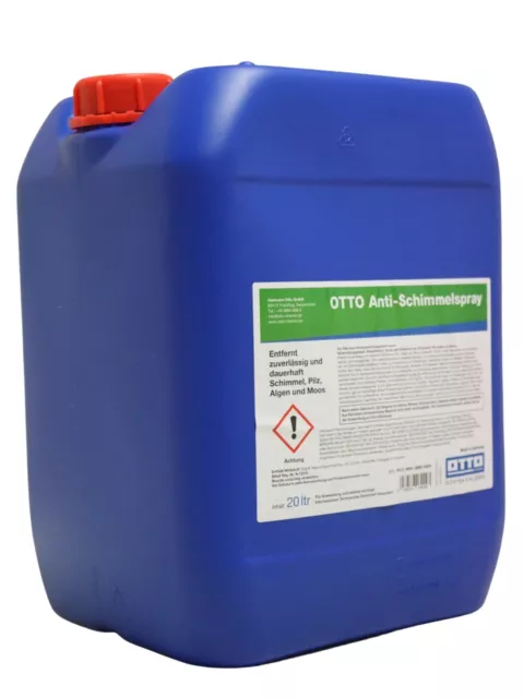 OTTO Anti-schimmelspray 20L Eliminador de Moho Contra, Crecimiento de las Algas