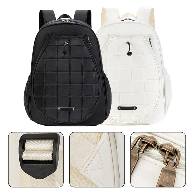 Sac De Transport Pour Raquette De Tennis En Tissu Oxford 600D - Dimensions 70x30 Cm, Sangle Réglable, Zippé - 6