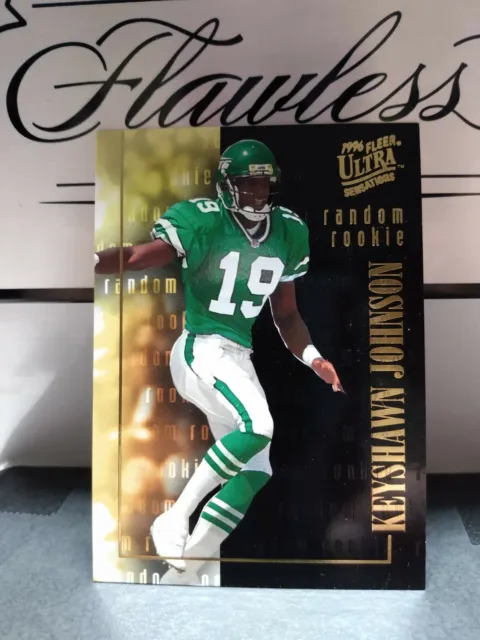 1996 Fleer Ultra Sensations RC Keyshawn Johnson Random RC 1 of 10