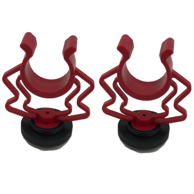 2PCS Universal Microphone Wavy Shock Mount Adapter Plastic Microphone Brack W9S8