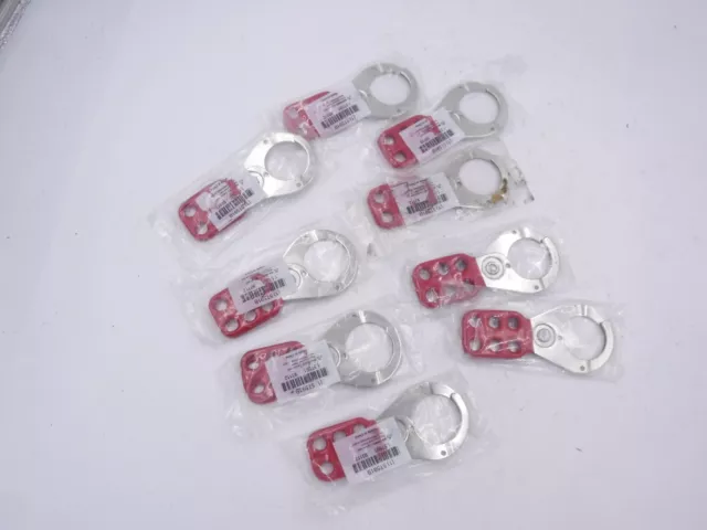 9 Pack Condor Lockout Hasp Clamp Safety