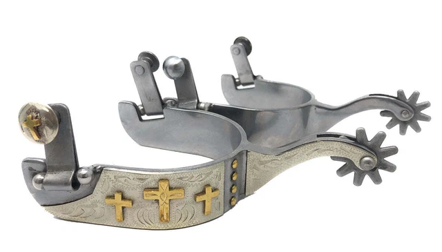 Sweet Iron Triple Cross Spurs - Mens