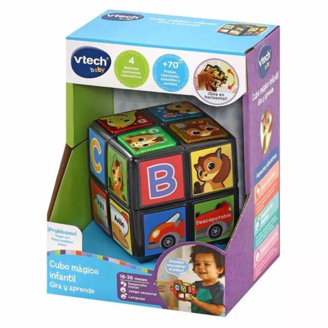 Musik-Spielzeug Vtech 2 x 2 Für Kinder 8 x 8 x 8 cm ES