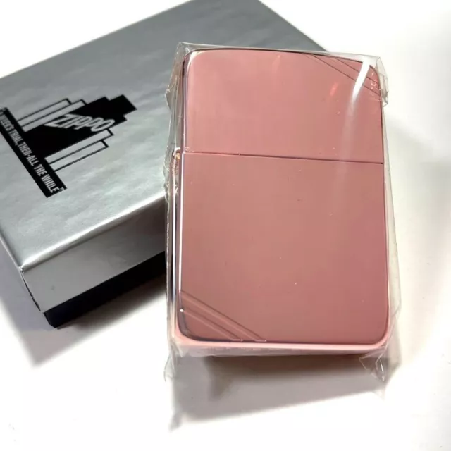 Zippo Oil Lighter 1941 Replica Copper Plain Pattern Japan New