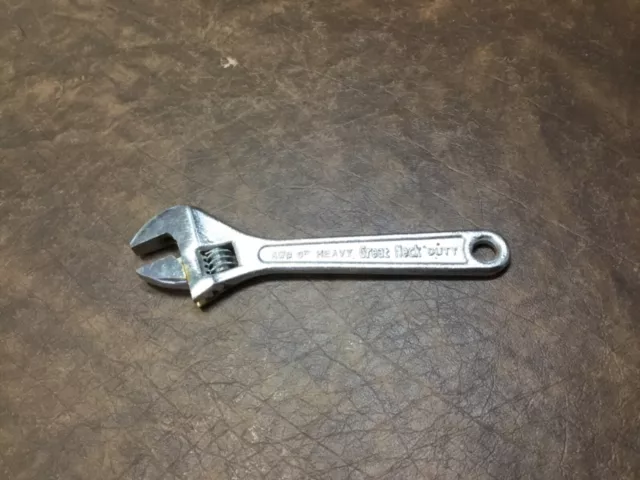 Great Neck AW6  Adjustable Crescent Wrench 6" Chrome Alloy Steel Workshop Tool