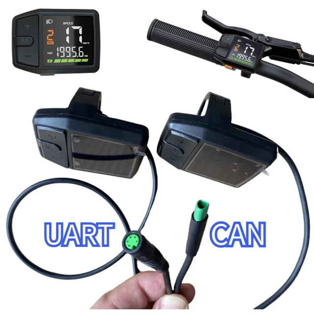 Écran DZ41 Pour Moteur Ebike HD M500 M600 - Compatible UART Et CAN