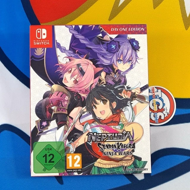 Jeu Switch Neptunia X Senran Kagura: Ninja Wars - Version EU - Neuf Et Scellé - En Anglais